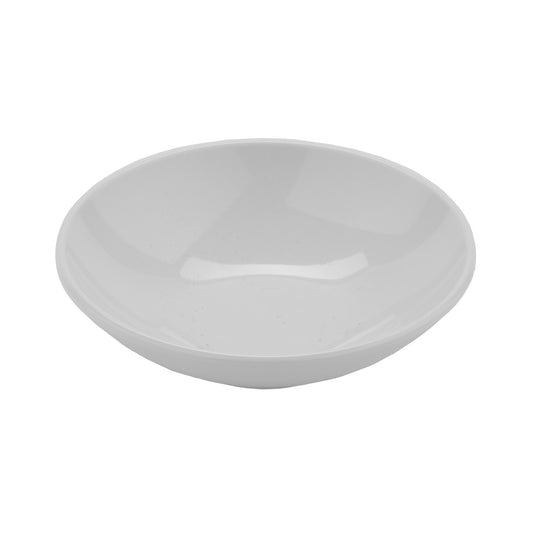 4.5 oz. (5 oz. rim-full), 4.5" Melamine Bowl, 1" deep (12 Pack)
