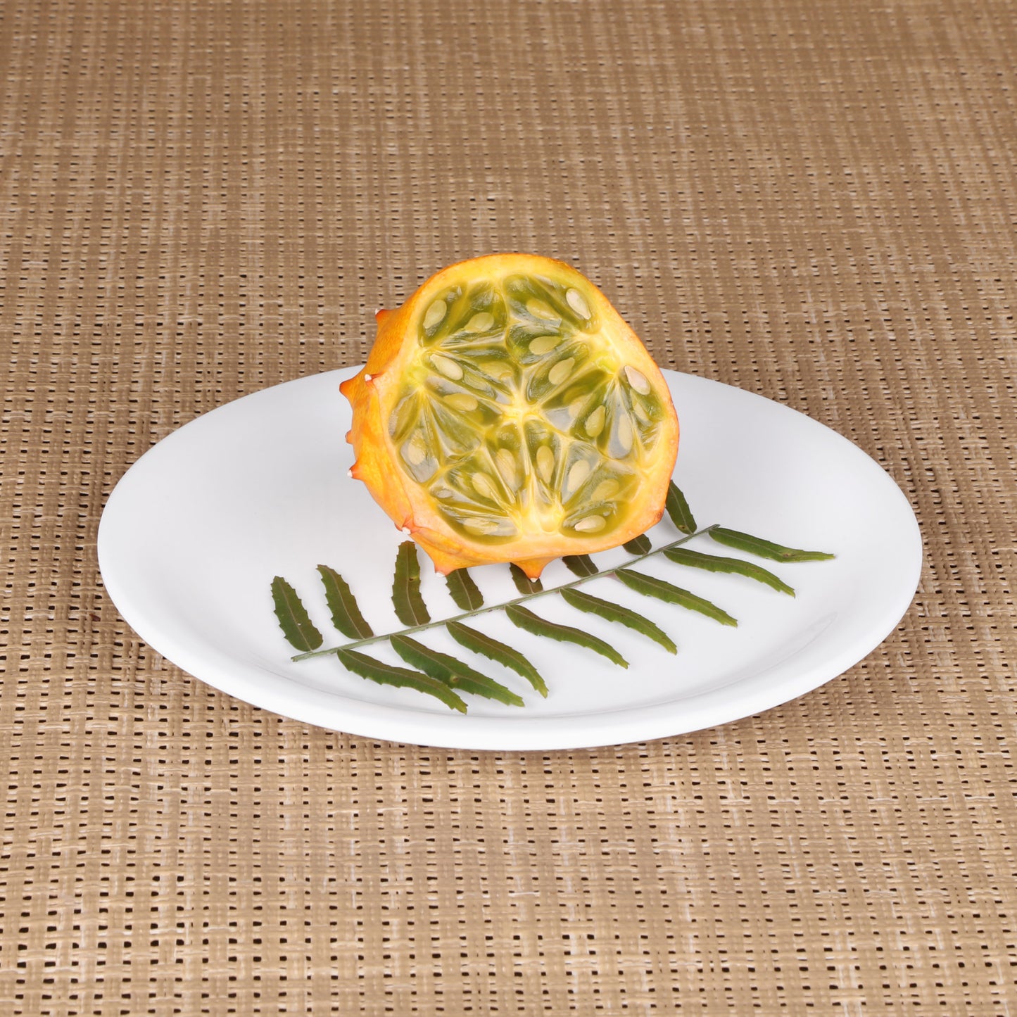 Melamine Round Plate - White