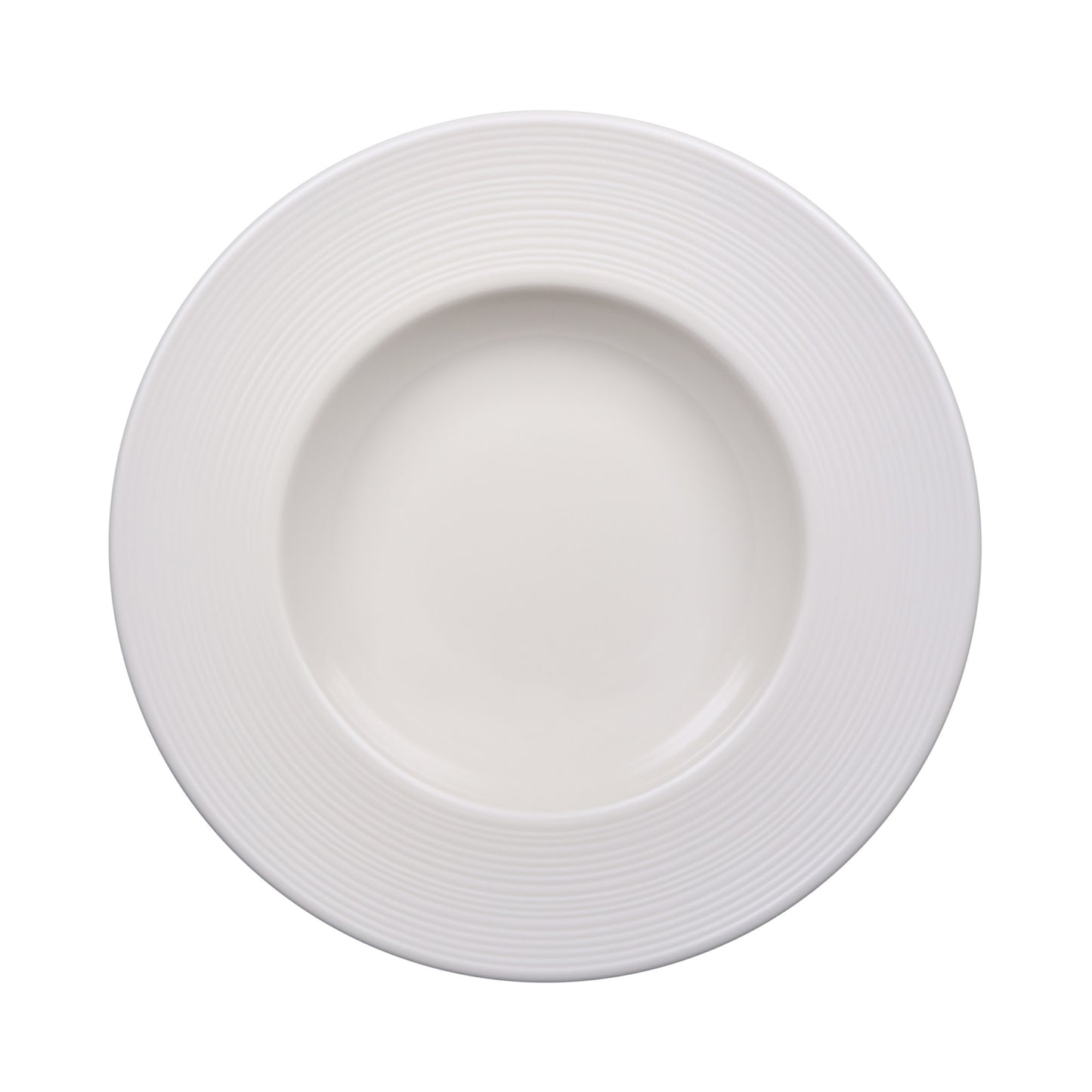 Melamine Round Past/Soup Bowl - Cream Glaze