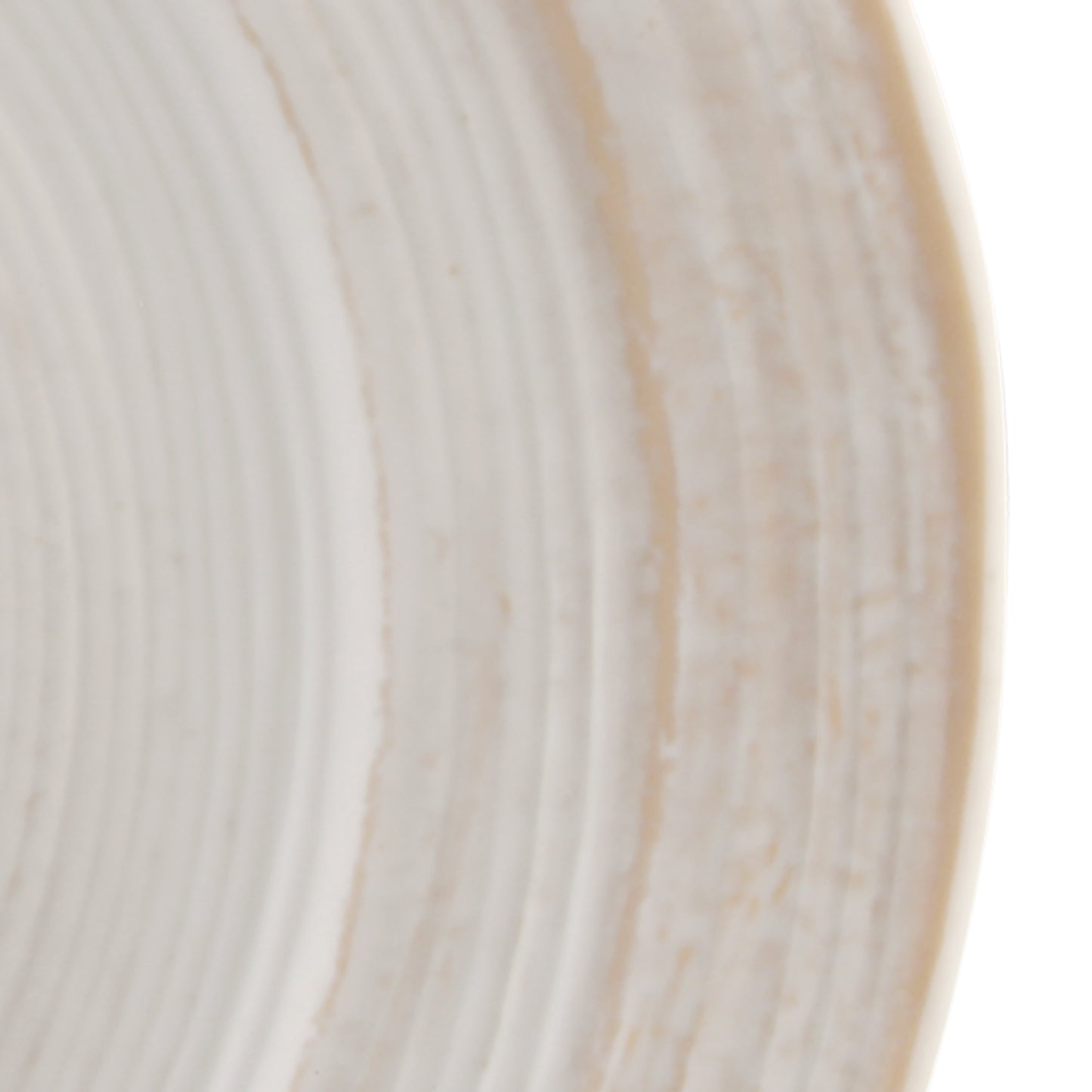 Melamine Irregular Round Bowl - Off White Design