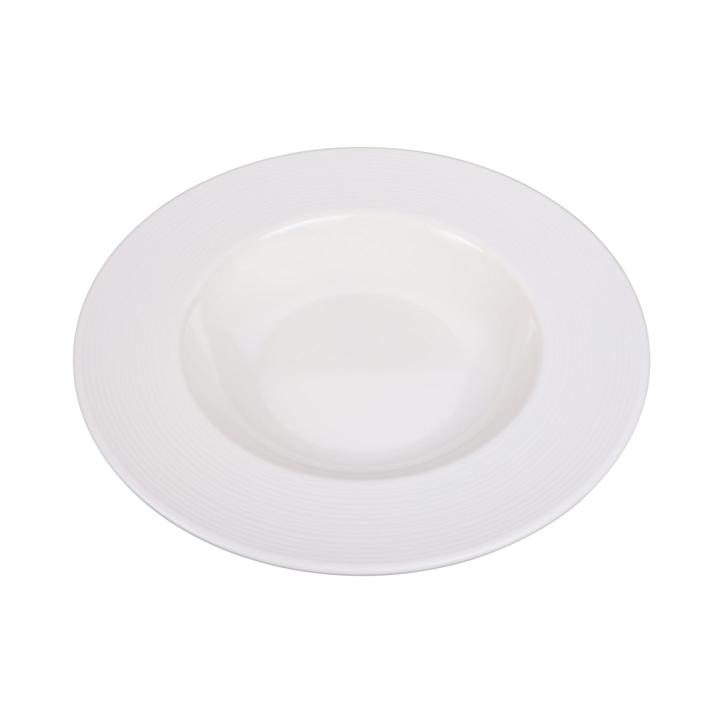 Melamine Round Past/Soup Bowl - Cream Glaze