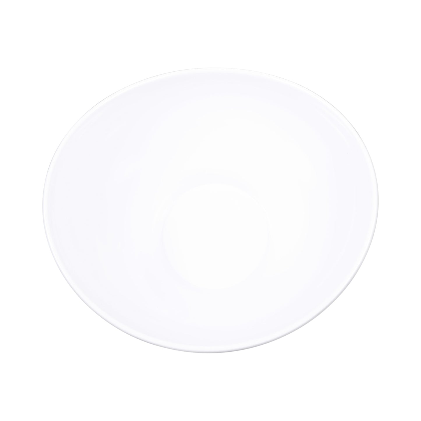 Melamine Deep Oval Bowl - White