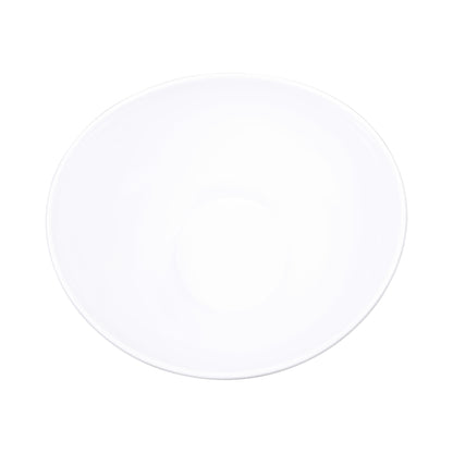 Melamine Deep Oval Bowl - White