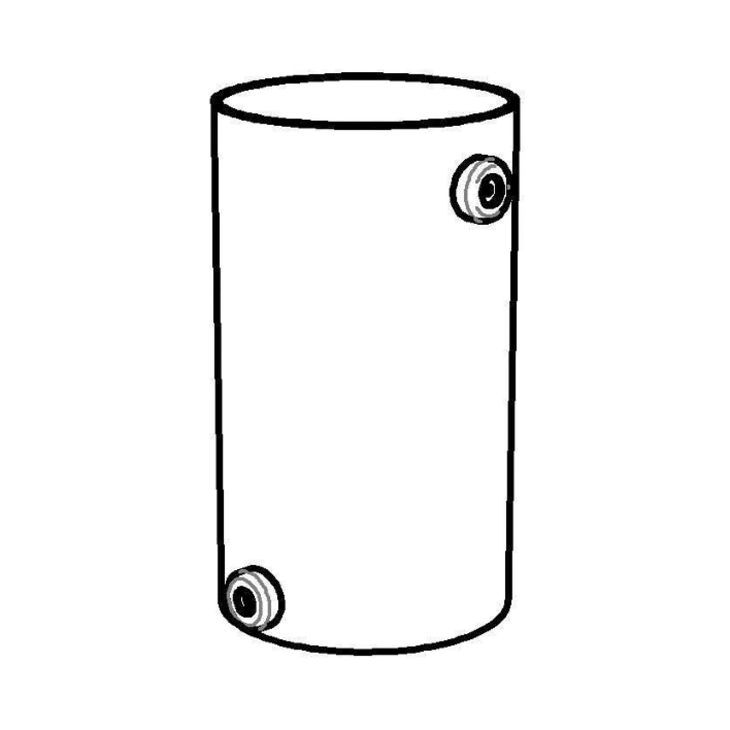 SPARE Container  Juice cylinder, plexiglass 9 l  transpa