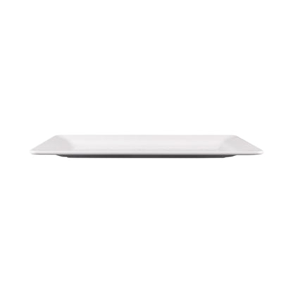 Melamine Rectangular Pebble Tray - White