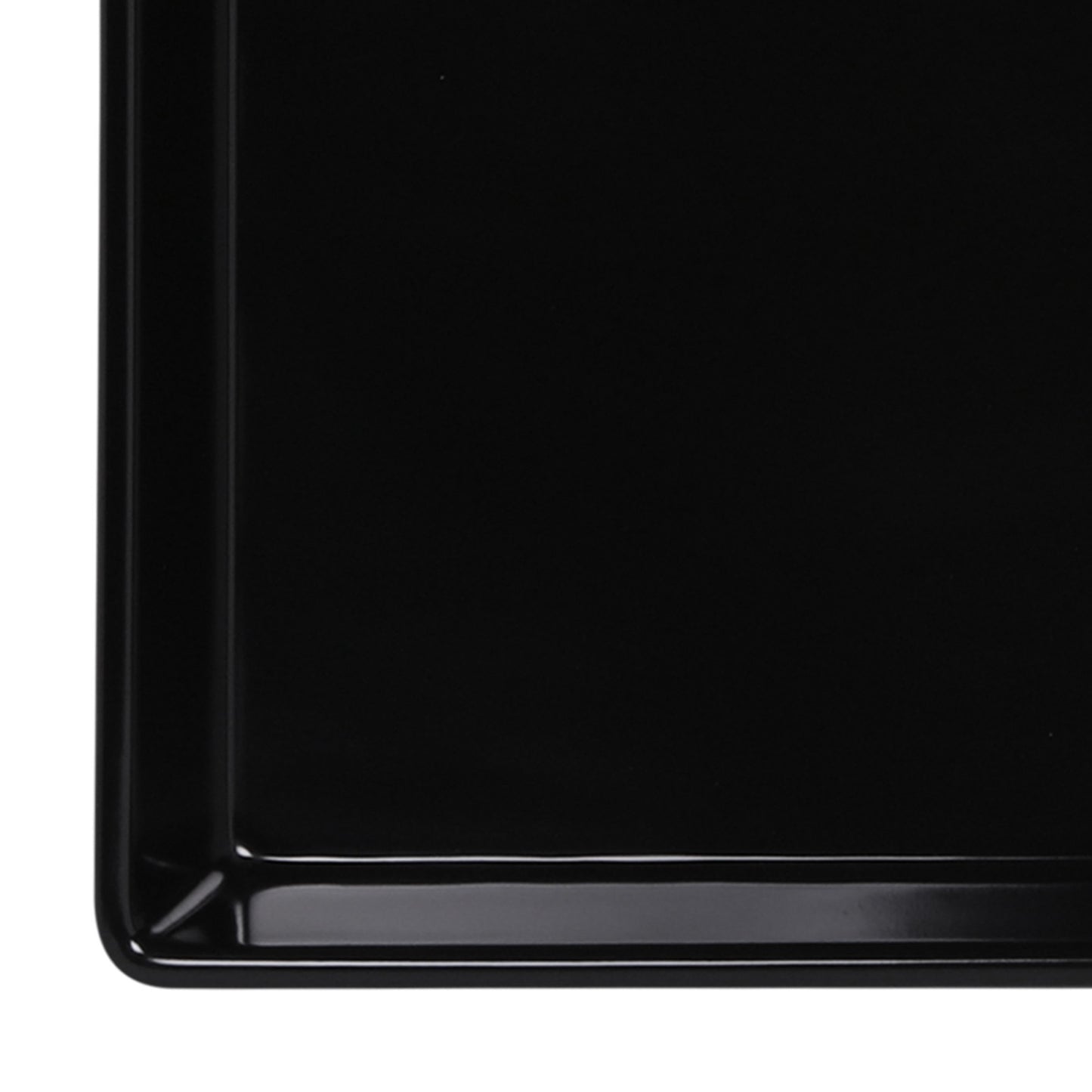 Melamine Rectangular Bowl - Black