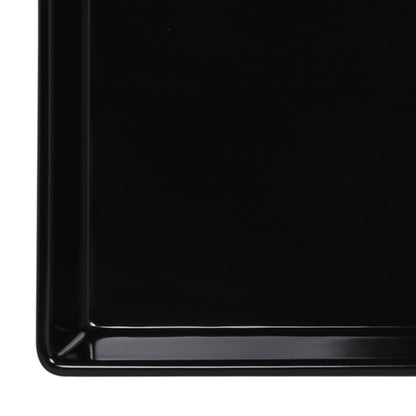 Melamine Rectangular Bowl - Black