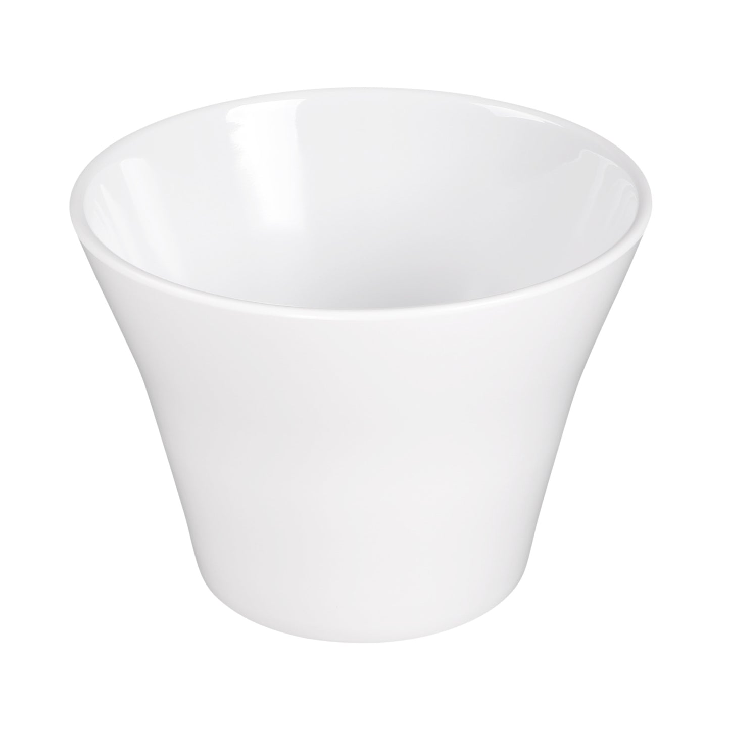Melamine Large Crock - White