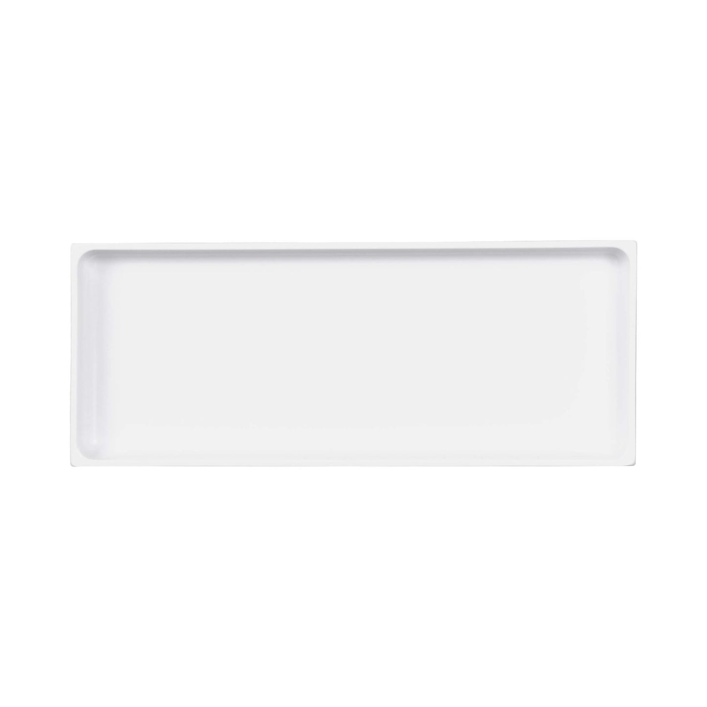 Melamine Rectangular Bin - White