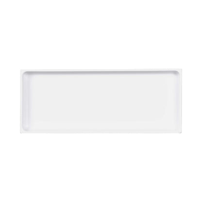Melamine Rectangular Bin - White