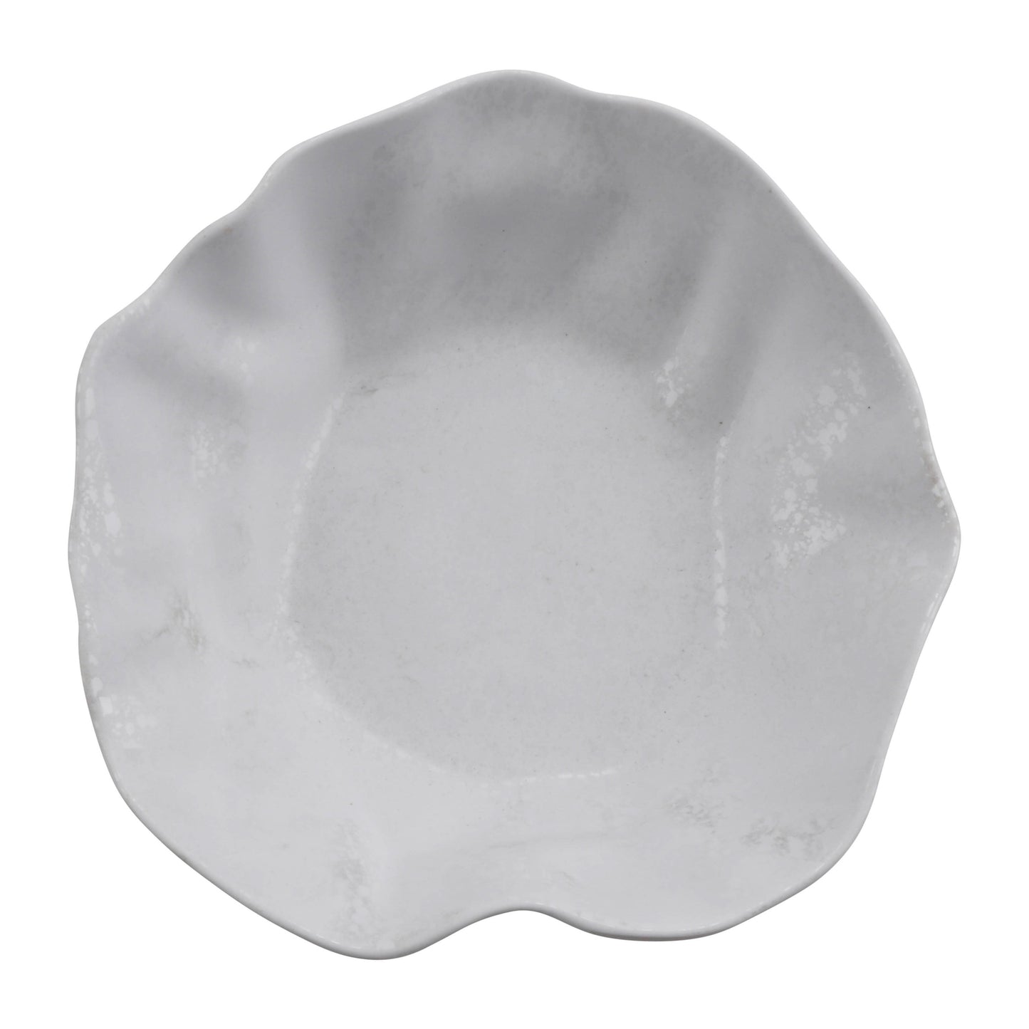 23.67 oz rainex showered white medium melamine bowl, 7.5"L x 7.5"W x 1.5"H, GET, cheforward