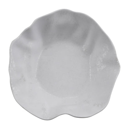 23.67 oz rainex showered white medium melamine bowl, 7.5"L x 7.5"W x 1.5"H, GET, cheforward