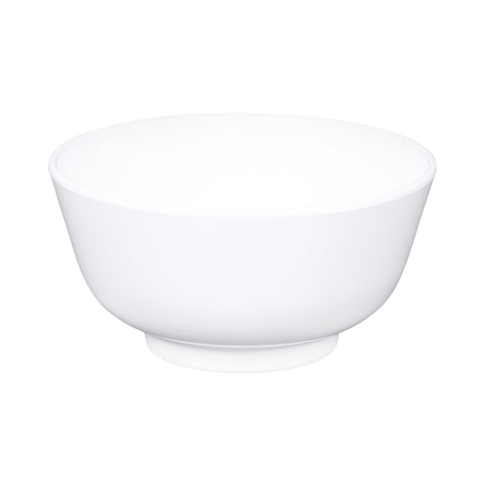 Melamine Round Bowl - White