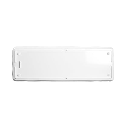 Melamine Rectangular Organic Tray - White