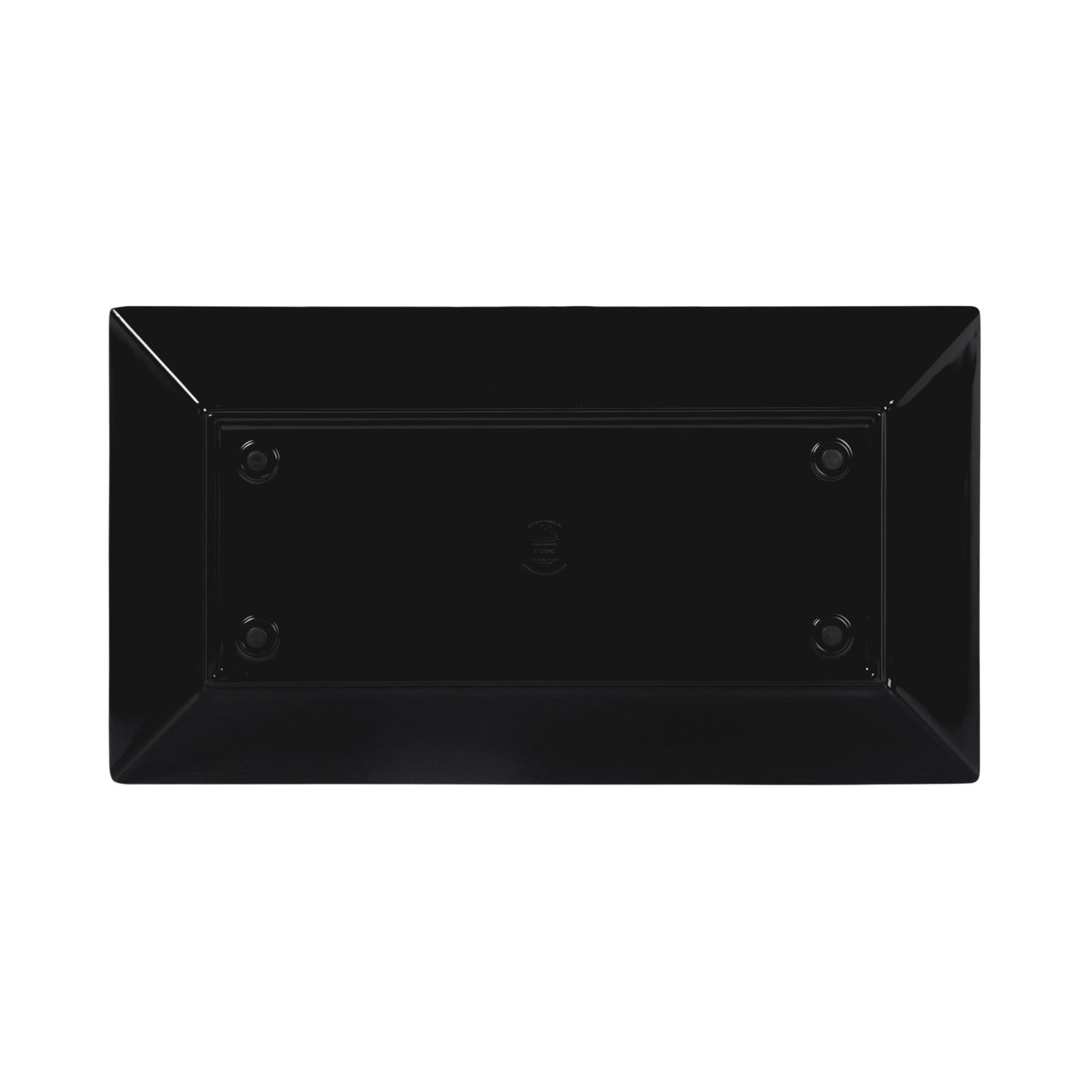 Melamine Rectangular Platter - Black
