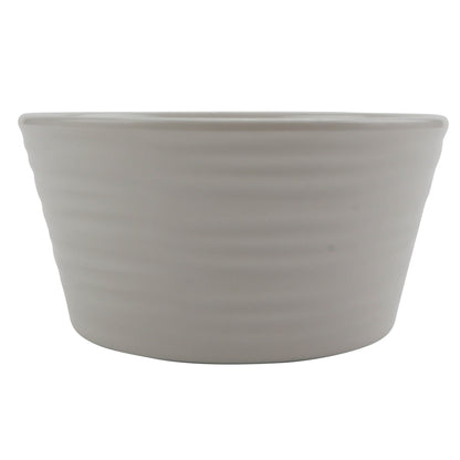 3 oz revolve touch of honey melamine ramekin with organic texture, 3.13"L x 3.13"W x 1.5"H, GET, cheforward