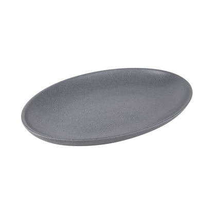 Melamine Oval Platter - Granite Stone