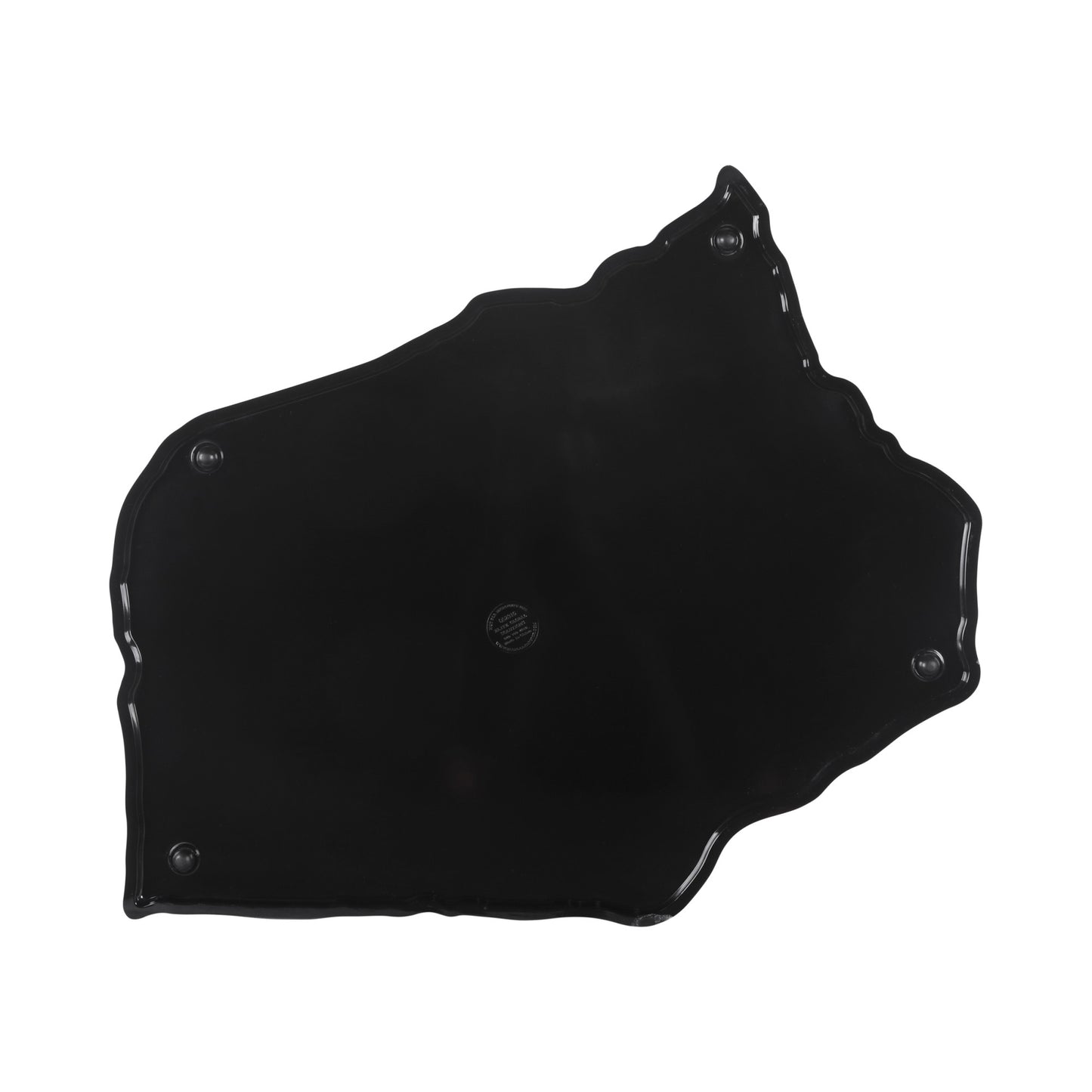 Melamine Irregular Display Stone - Black Granite
