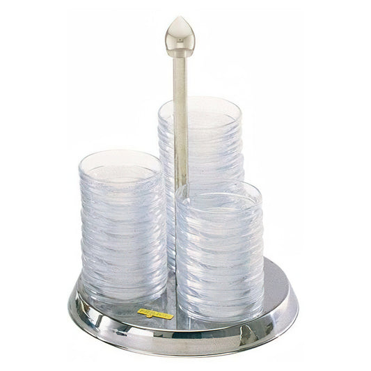ELEGANCE Bowl Holder 'Mini' with 30 Glass Bowls (60 mm)