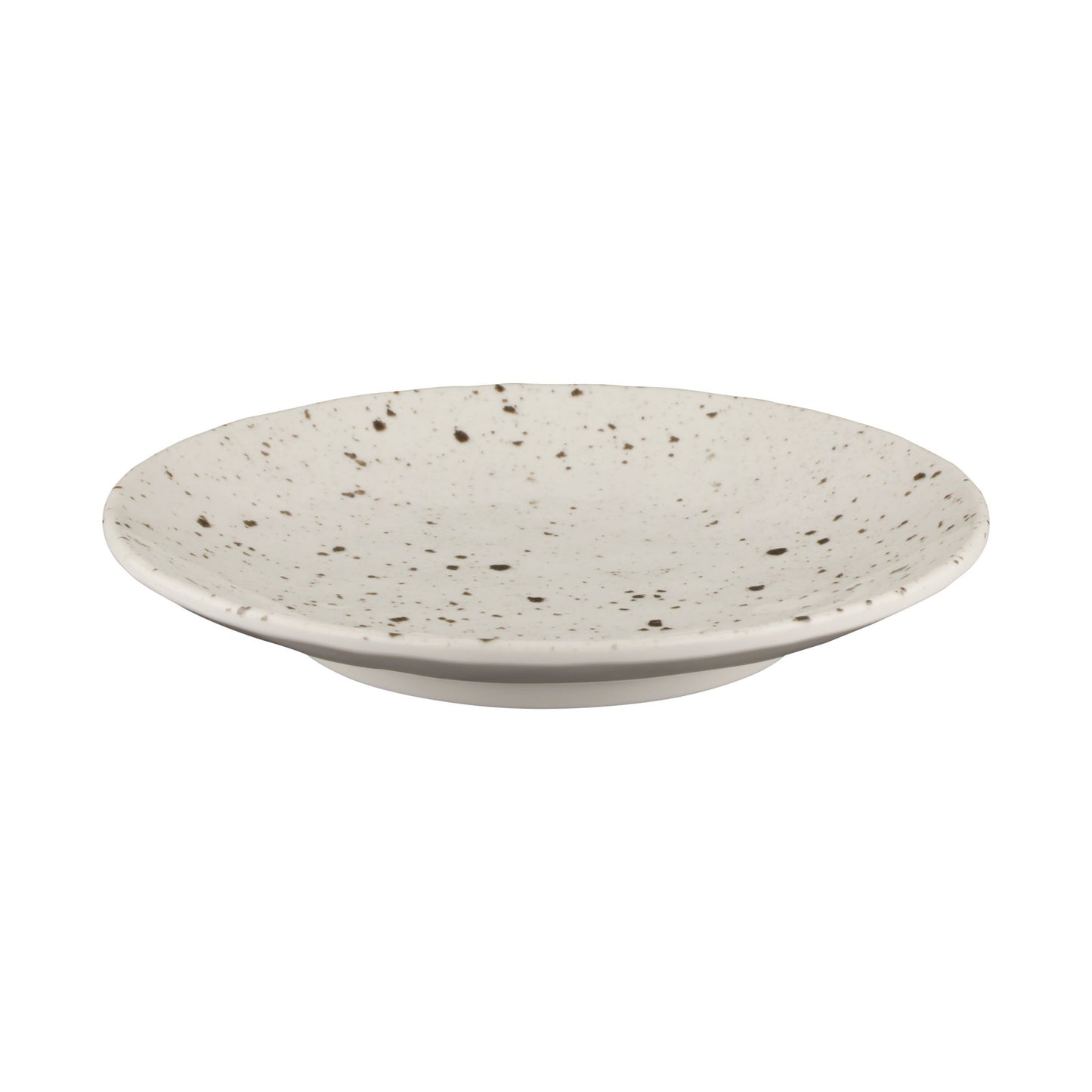 Melamine Round Plate - Chocolate Chip