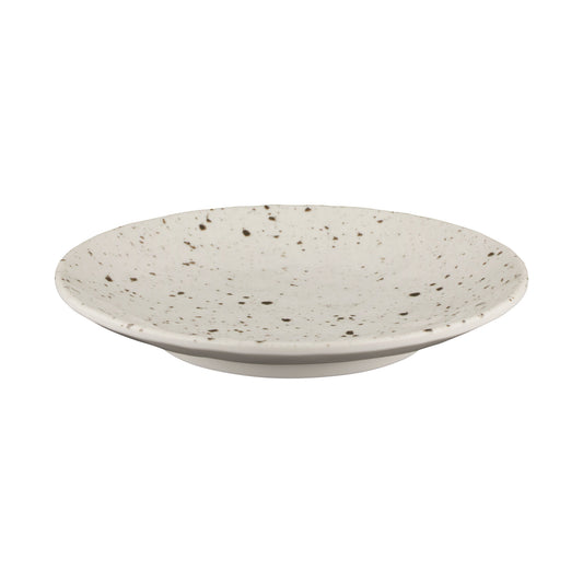 Melamine Round Plate - Chocolate Chip
