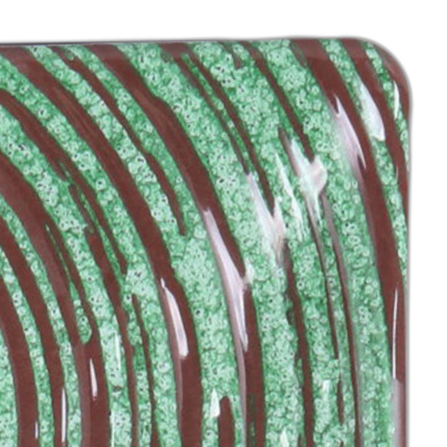 Melamine Rectangular Plate - Stardust Green