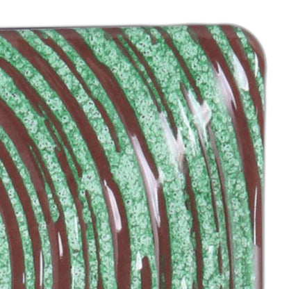 Melamine Rectangular Plate - Stardust Green