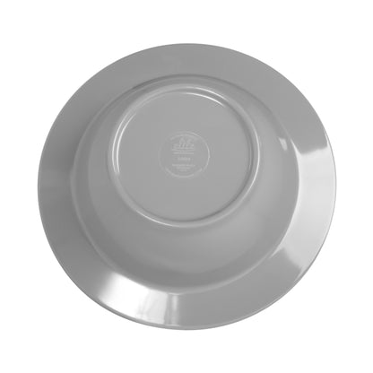 Melamine Round Crackle Bowl - Gray