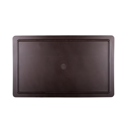 Melamine Rectangular Serving Board - Hickory Wood