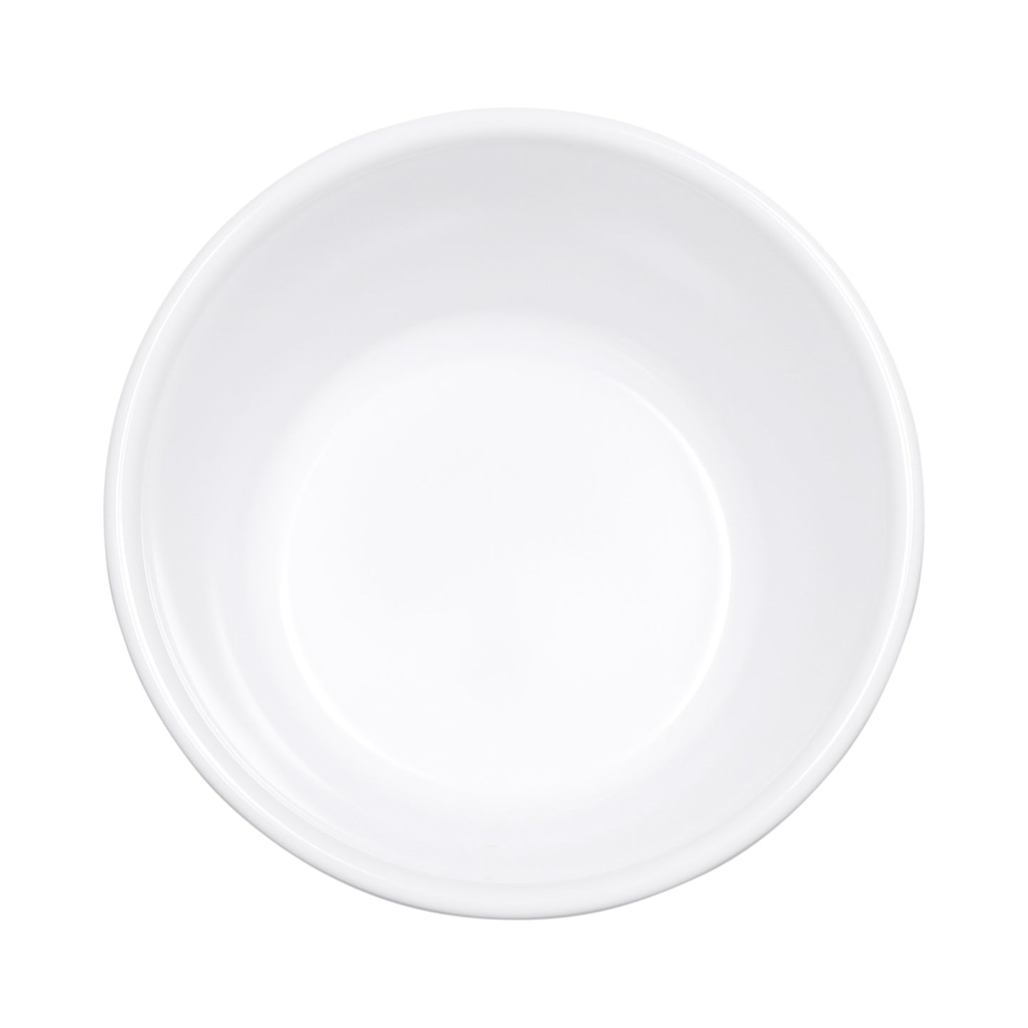 Melamine Round Bowl - White