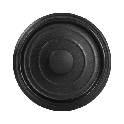 Melamine Mini Pot w/ Lid - Black