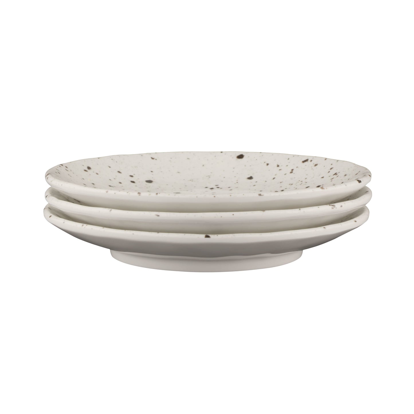 Melamine Round Plate - Chocolate Chip