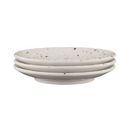 Melamine Round Plate - Chocolate Chip