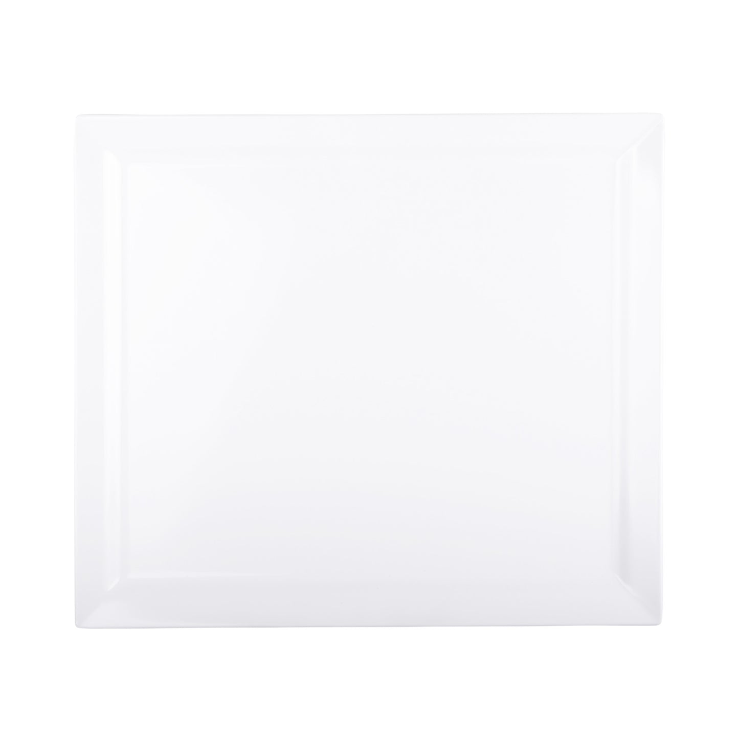 Melamine Rectangular Serving Platter - White