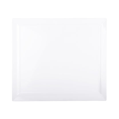 Melamine Rectangular Serving Platter - White