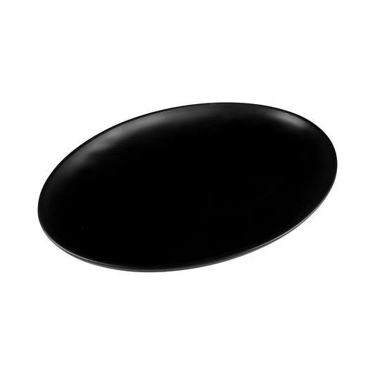 Melamine Oval Platter - Black