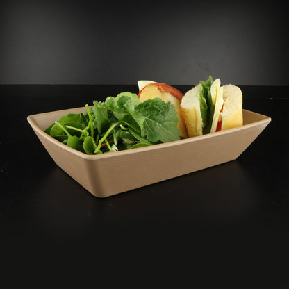 Melamine Rectangular Bowl - Paper Bag