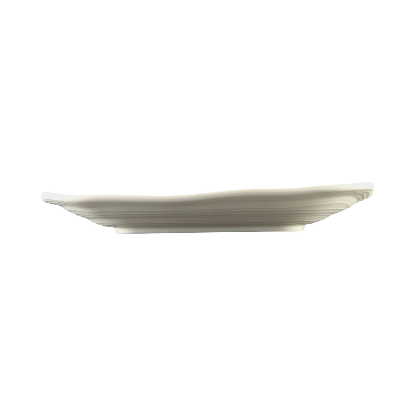 Melamine Irregular Square Plate - Off White Design