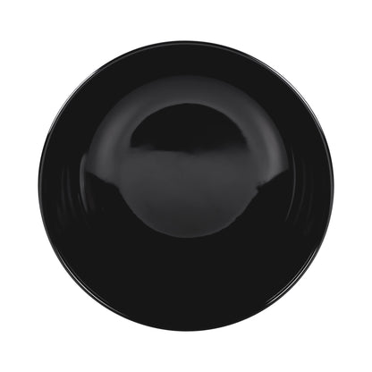Melamine Medium Round Bowl - Black