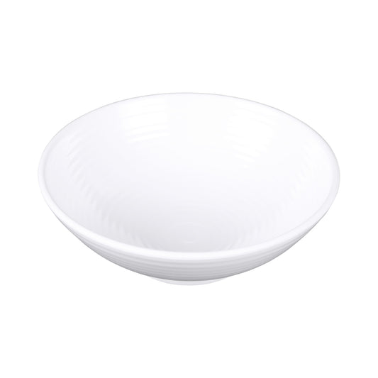 Melamine Round Ring Bowl - White