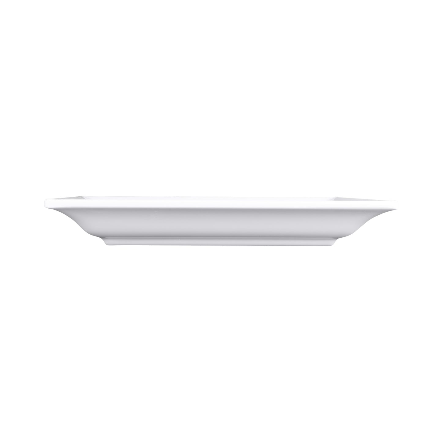 Melamine Square Plate - White