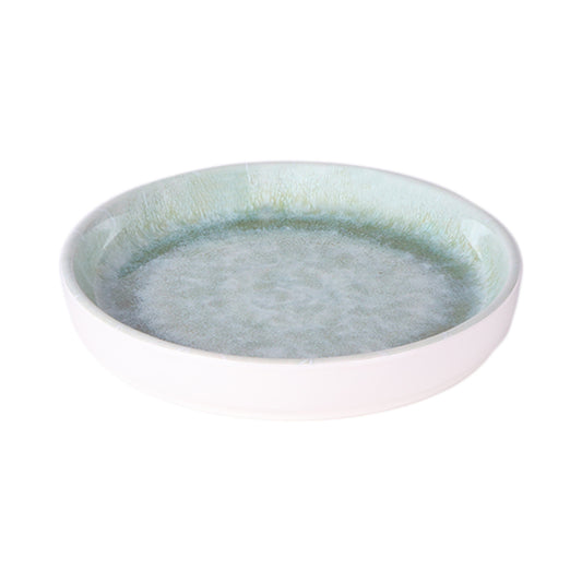 Melamine Round Plate - Sea Moss