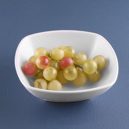 Melamine Square Bowl - White