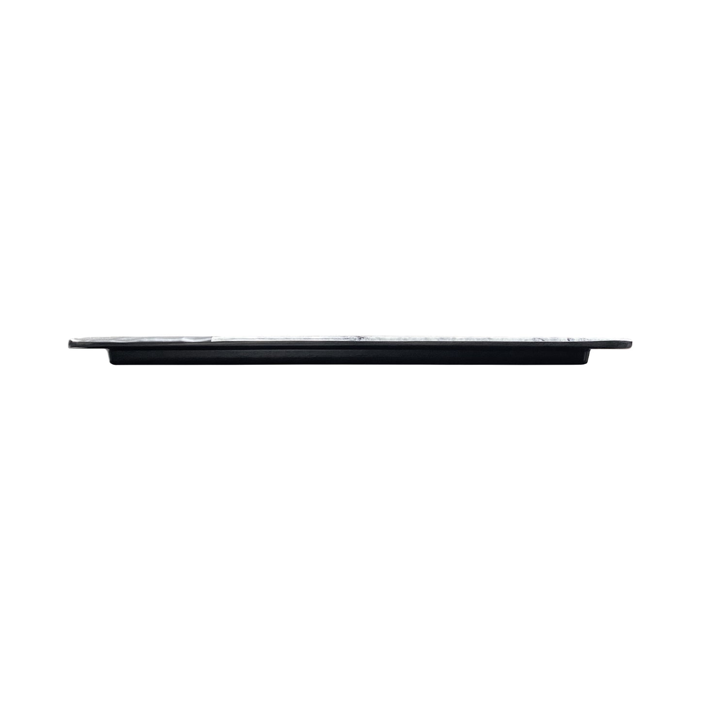 Melamine Rectangular Serving Tray - Black, Horizon Marble