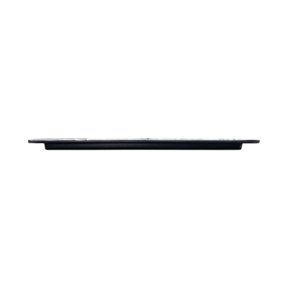 Melamine Rectangular Serving Tray - Black, Horizon Marble