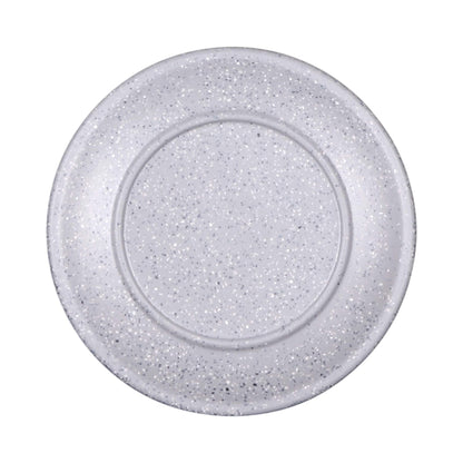 Melamine Round Plate - Granite Stone