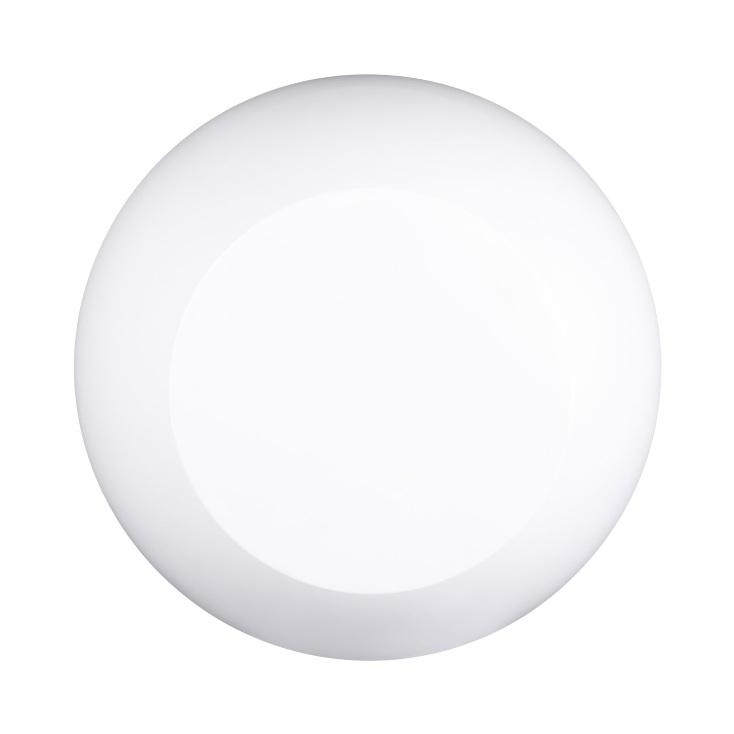 Melamine Round Bowl - White