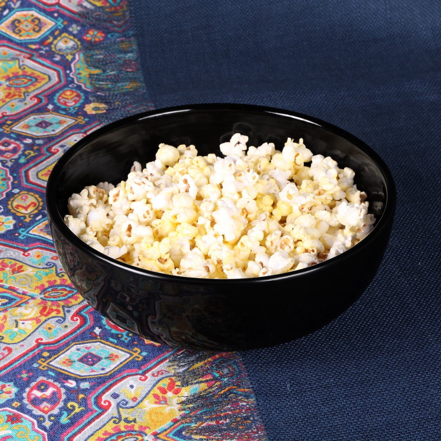 Melamine Round Ring Bowl - Black