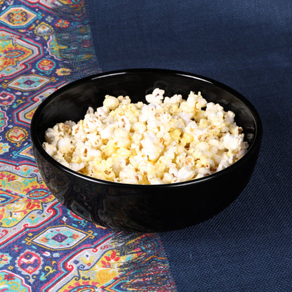 Melamine Round Ring Bowl - Black