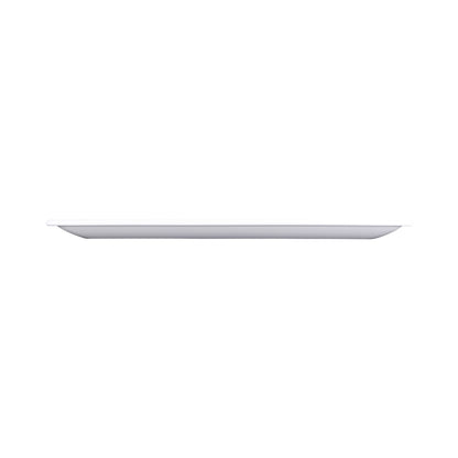 Melamine Rectangular Coupe Platter - White